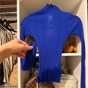 H&M Royal Blue Knit Top